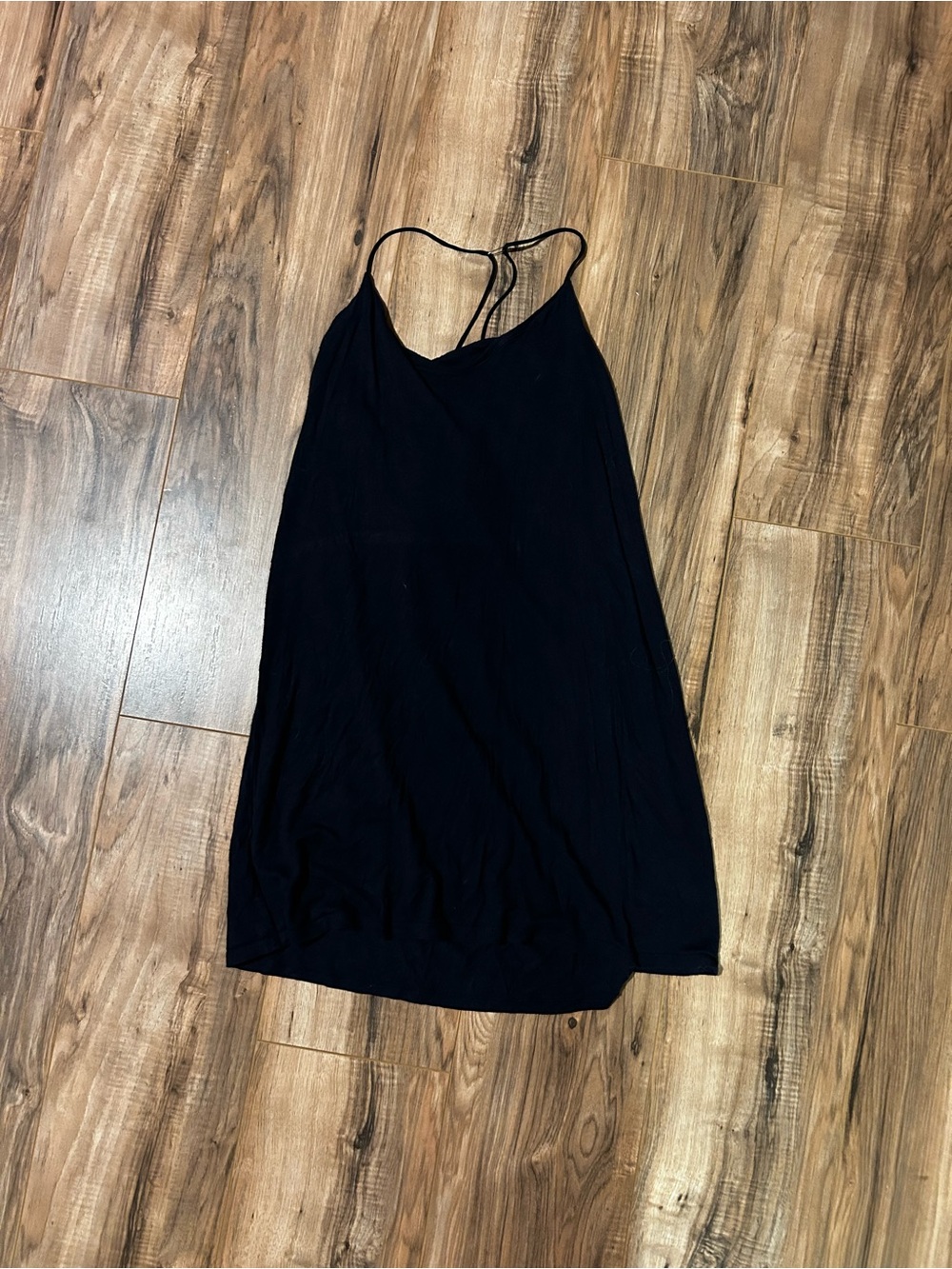 H&M Basic Navy Spaghetti Strap Dress